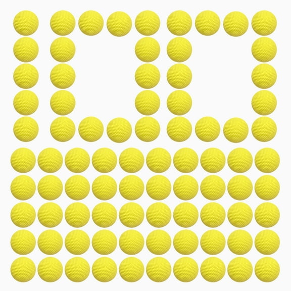 BOROLA 100 Round Refill Pack Compatible for Nerf Rival Blasters(Yellow)