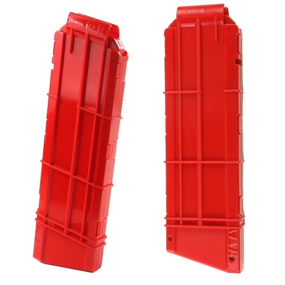 BOROLA 2 Pack 12-Darts Quick Reload Clips Compatible for Nerf Ultra Series Magazine Toy Gun(Red)