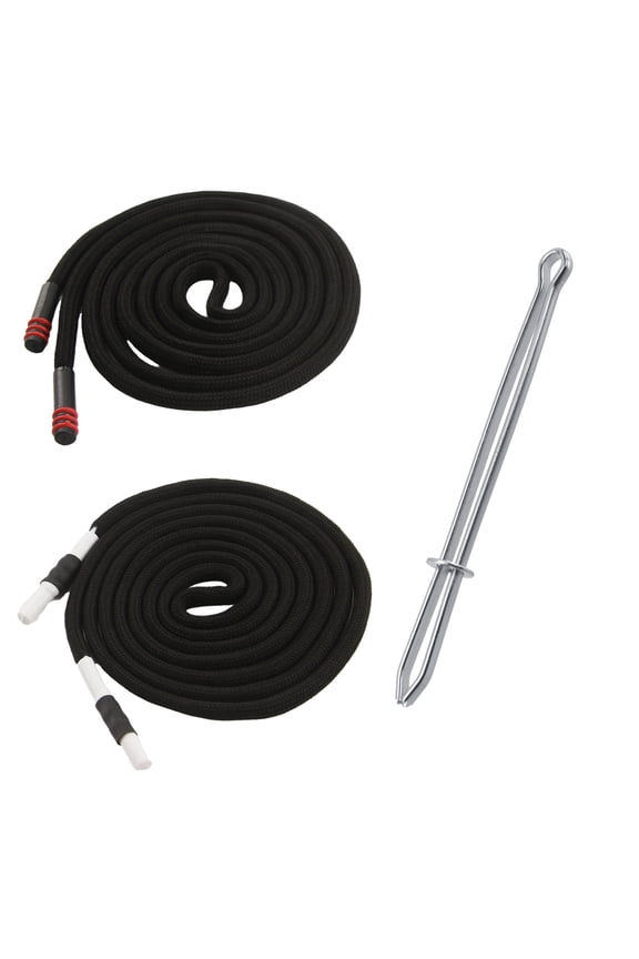 2Pcs 51 Inch Cotton drawstring cord Replacement Drawstrings for Sweatpants and ShortsUniversal Drawstring HoodiesPremium Hoodie String ReplacementWith Easy Metal Threader.Black)
