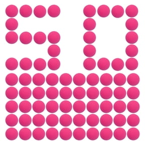 BOROLA 50 Round Refill Pack Compatible for Nerf Rival Blasters(Pink)