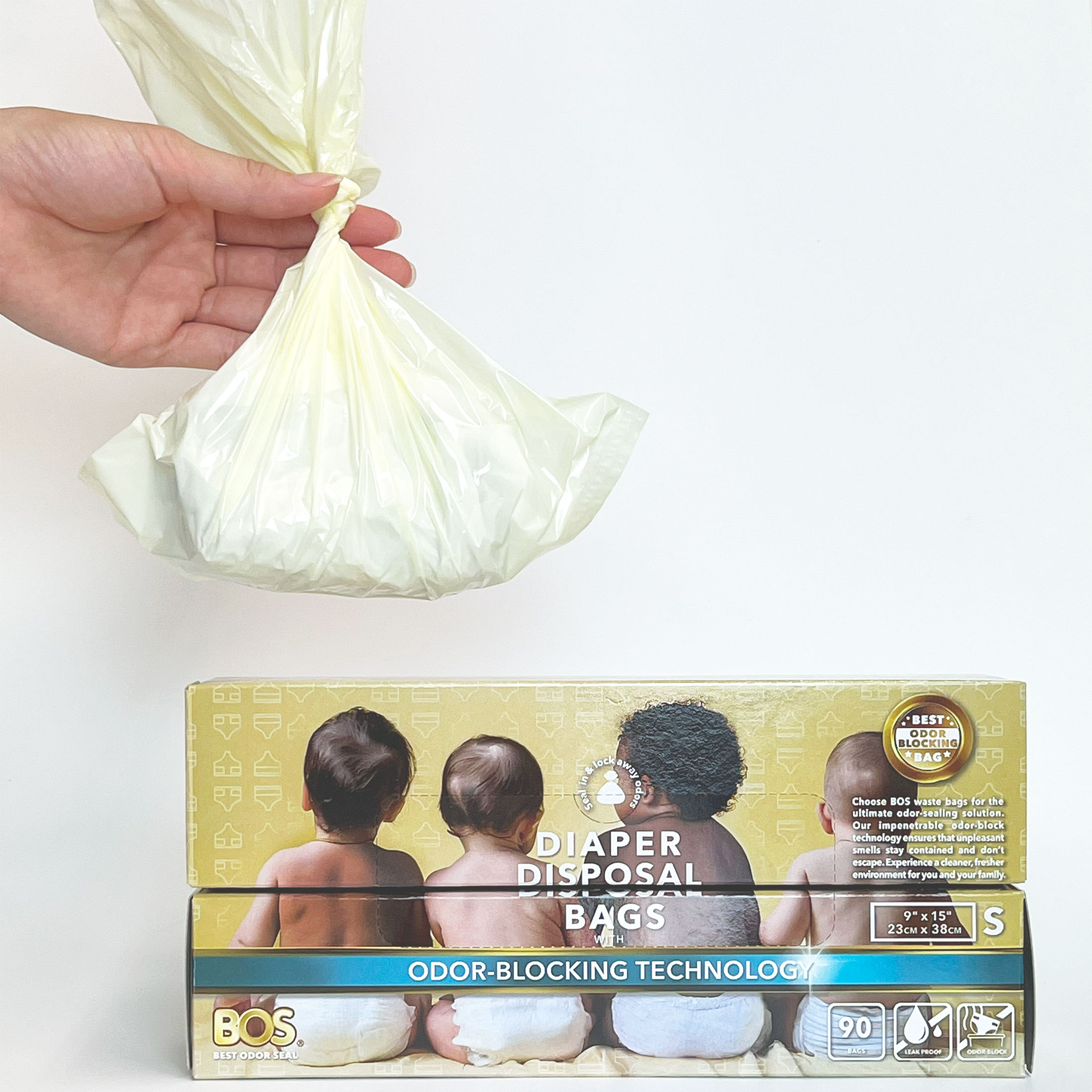 Clearance Sale Nayueo 1*Diaper Disposable Trash Bag With Removable