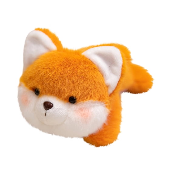 BOSALY 5.51" Cute Lying Series Animals Plush Toys - Mini Fox Stuffed Animals Toys, Soft & Huggable Toy Partner for Boys Girls, Perfect Birthday Halloween Christmas Gifts & Decors