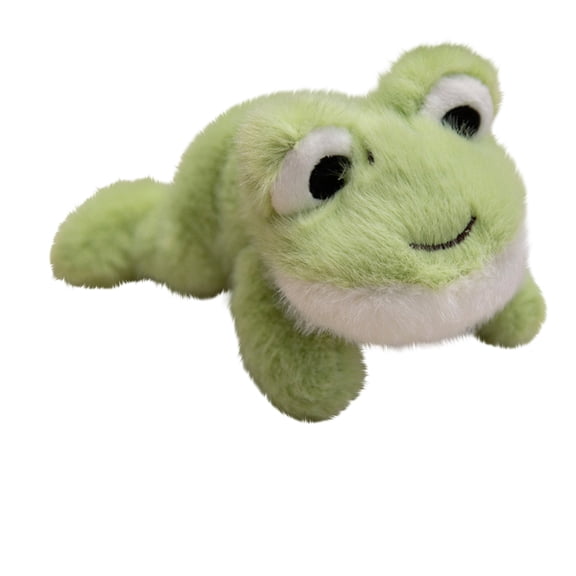 BOSALY 5.51" Cute Lying Series Animals Plush Toys - Mini Frog Stuffed Animals Toys, Soft & Huggable Toy Partner for Boys Girls, Perfect Birthday Halloween Christmas Gifts & Decors
