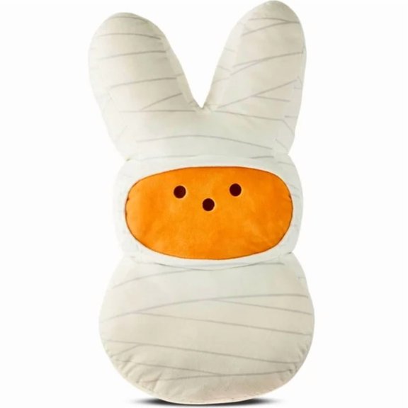 BOSALY Halloween Theme Bunny Plush Toys, 7.8" Easter Bunny Stuffed Animals Dolls, Soft & Huggable Easter Rabbit Plushies, Easter Basket Stuffers, Cool Halloween Easter Gifts & Decorations (Mummy)