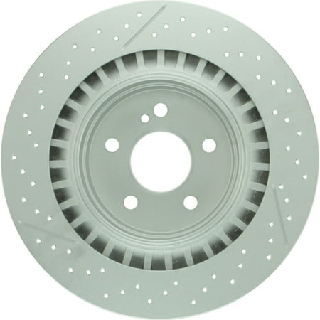 BOSCH 36011506 QuietCast Premium Disc Brake Rotor - Compatible With Select Mercedes-Benz CLK55 AMG CLK63 AMG SLK55 AMG; REAR; 1 PACK