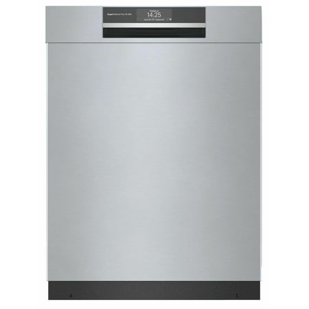 Bosch - 800 Series 24" Top Control Smart Built-In Stainless Steel Tub Dishwasher with 3rd Rack and CrystalDry, 42 dBa - Stainless Steel