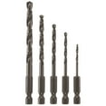 thumbnail image 1 of BOSCH BL5IM 5-Piece Assorted Set Black Oxide Metal Drill Bits Impact Tough with Impact-Rated Hex Shank for Applications in Steel, Copper, Aluminum, Brass, Oak, MDF, Pine, PVC and More, 1 of 10