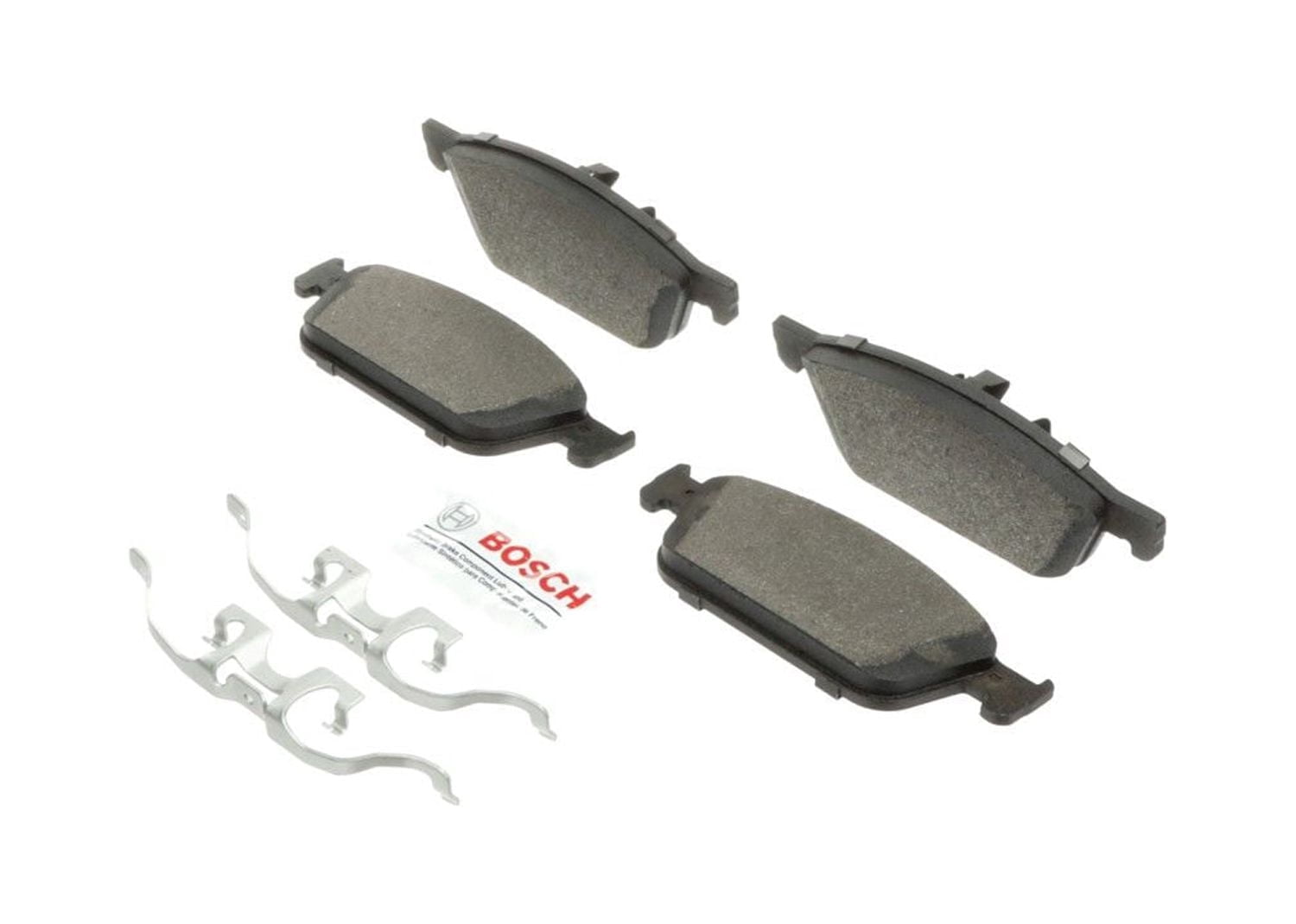 BOSCH BP1668 QuietCast Premium Semi-Metallic Disc Brake Pad Set - Compatible With Select Ford Focus; FRONT