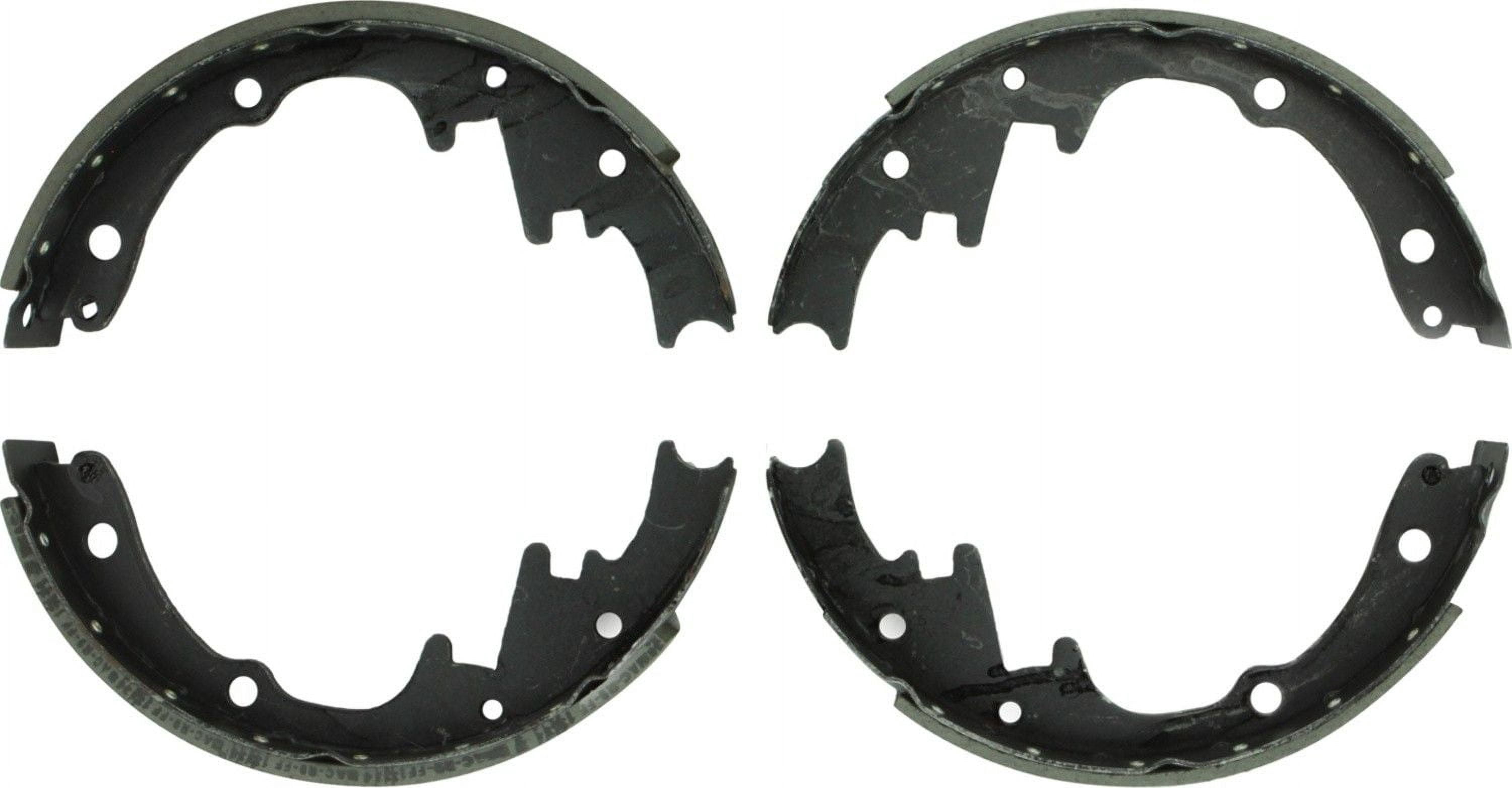 Bosch Bs449r Blue Parking Brake Shoe Set - Compatible With Select 1974-91 Chevrolet and GMC Pickups Vans Suburbans Blazers and Jimmys (Riveted)