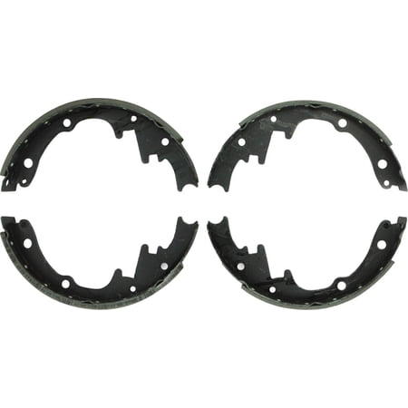 Bosch Bs449r Blue Parking Brake Shoe Set - Compatible With Select 1974-91 Chevrolet and GMC Pickups Vans Suburbans Blazers and Jimmys (Riveted)