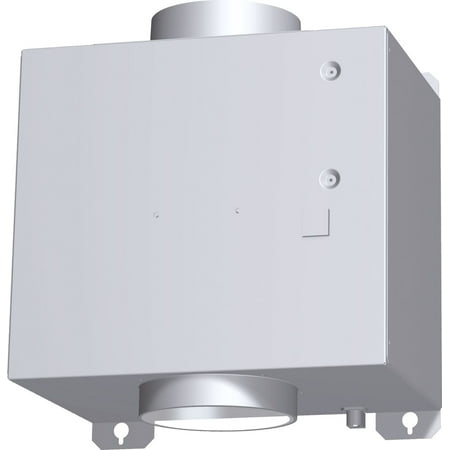 Bosch - 600 CFM Inline Blower for Downdraft Vents - Silver