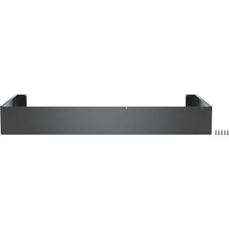 Bosch - 36-inch Industrial Range Toe Kick - Black Stainless Steel