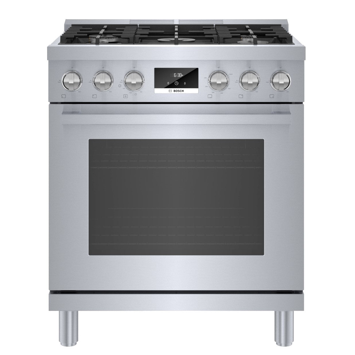 BOSCH 800 Series Gas Freestanding Range 30'' Stainless Steel HGS8055UC HGS8055UC