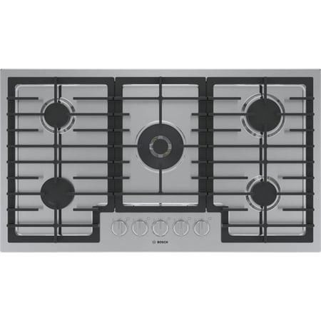 Bosch - 800 Series 36" Built-In Gas Cooktop with 5 burners