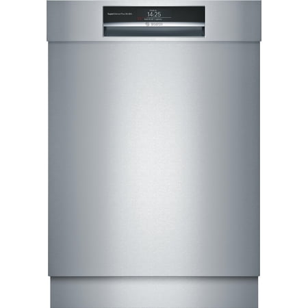SHE89PW75N 24 Inch Built-In Recessed Handle Dishwasher with 15 Place Settings