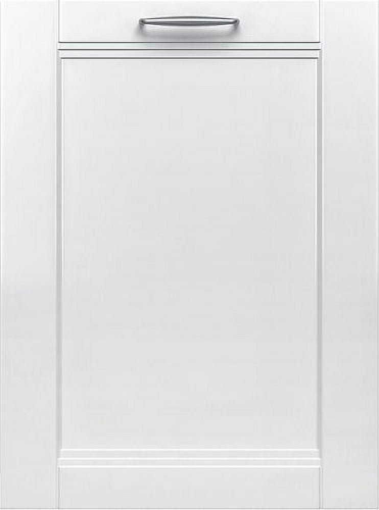 24" White Built-In Smart Dishwasher with Stainless Steel Tub