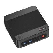 BOSGAME P4 Ultra Mini PC, AMD Ryzen 7 7730U Up to 4.5GHz, 16GB DDR4 RAM, 1TB NVMe PCIe 3.0 SSD, Triple 4K Display, Dual 2.5G LAN, Wi-Fi 6E