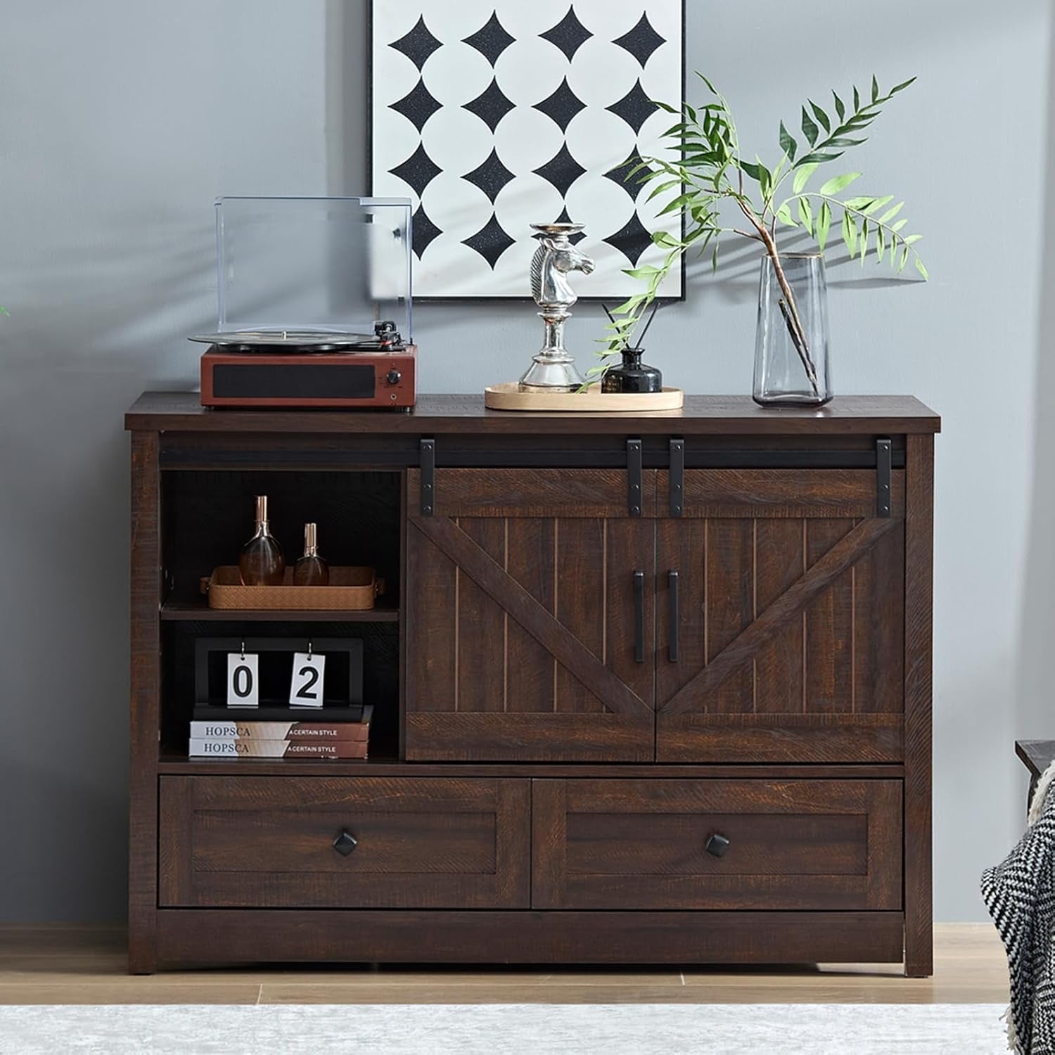 espresso brown dresser Furniture of America Promenade Espresso Dresser w/Jewelry Box  Luna  Furniture