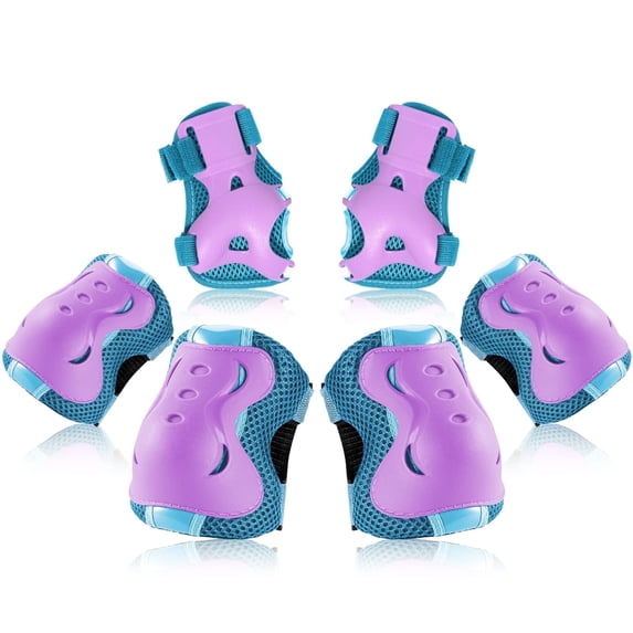 BOSONER Kids/Youth Knee Pad Elbow Pads Guards Protective Gear Set for Roller Skates Cycling BMX Bike Skateboard Inline Skatings Scooter Riding Sports