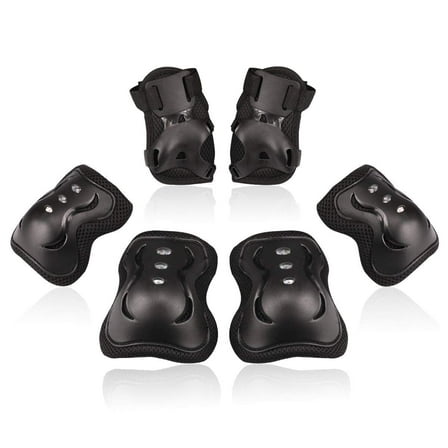 BOSONER Kids/Youth Knee Pad Elbow Pads Guards Protective Gear Set for Roller Skates Cycling BMX Bike Skateboard Inline Skatings Scooter Riding Sports