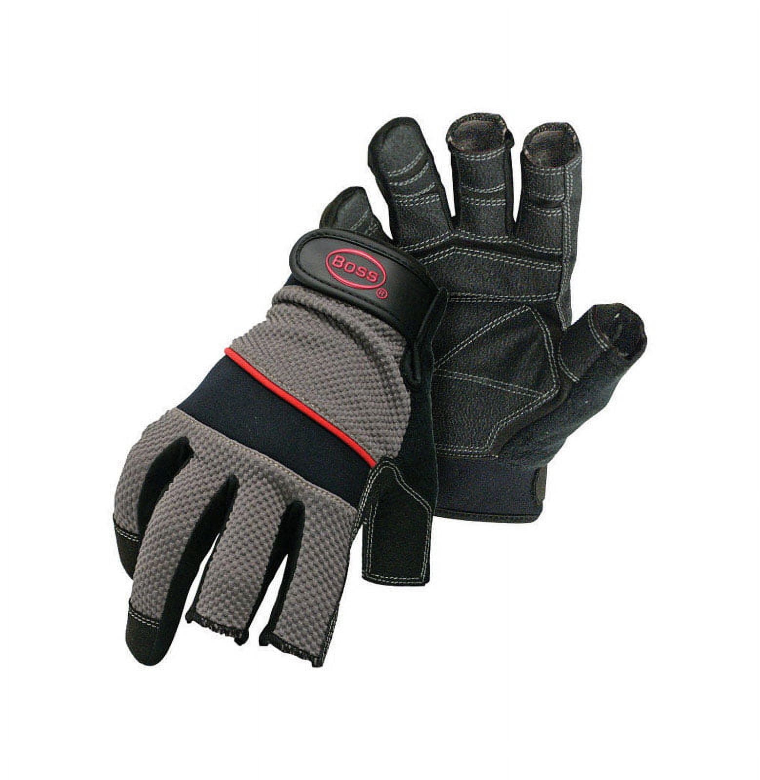 Boss 5201L Breathable Carpenter Gloves, Large, Polyester - Walmart.com