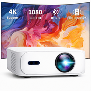 Boss A5 1920x1080 169 Smart Projector 4000 Lumens Auto Focus Auto Keystone Dual Band Wifi Bluetooth