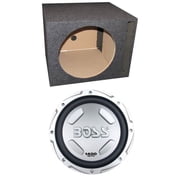 BOSS AUDIO Chaos CX122 12 1400 Watt Car Power Subwoofer Woofer + Vented Sub Box