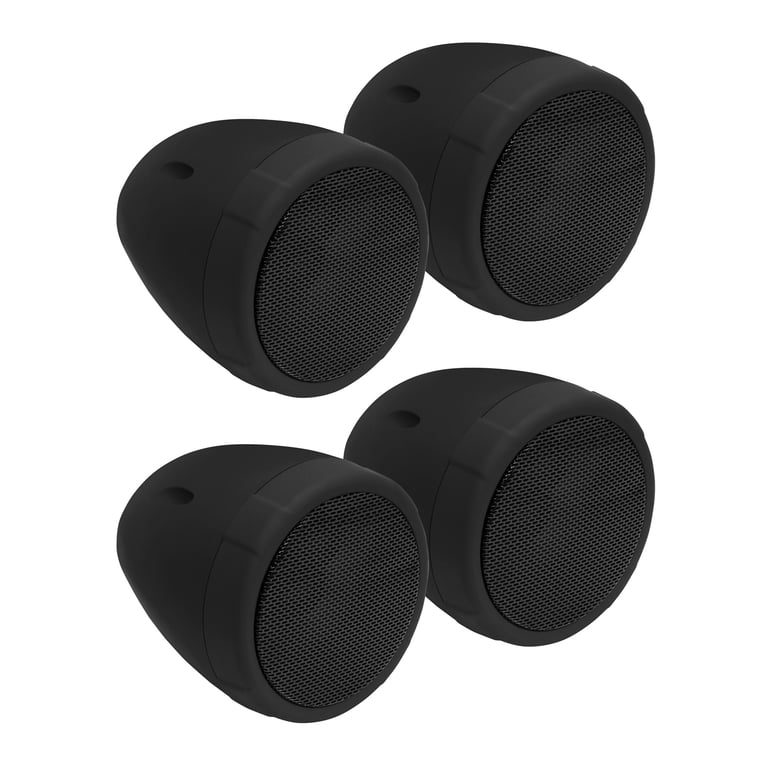 BOSS Audio 3 Inch Motorcycle Speakers - Bluetooth, Amplifier