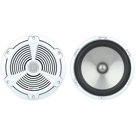 BOSS Audio Systems MR652C - 350 Watt Per Pair, 6.5 Inch , Full Range, 2 Way Marine Component Speaker System Sold in Pairs