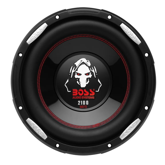 BOSS Audio Phantom 10" 2100W DVC 4-Ohm Deep Bass Car Subwoofer | P106DVC
