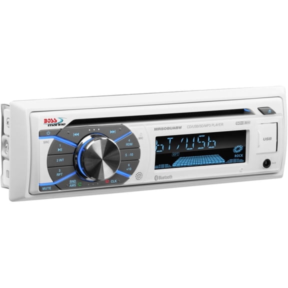 Boss Audio MR508UABW Single-DIN CD Player Bluetooth