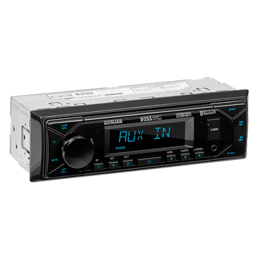 Dual XRM47BT Single-DIN In-Dash Mechless AM/FM Receiver with Bluetooth