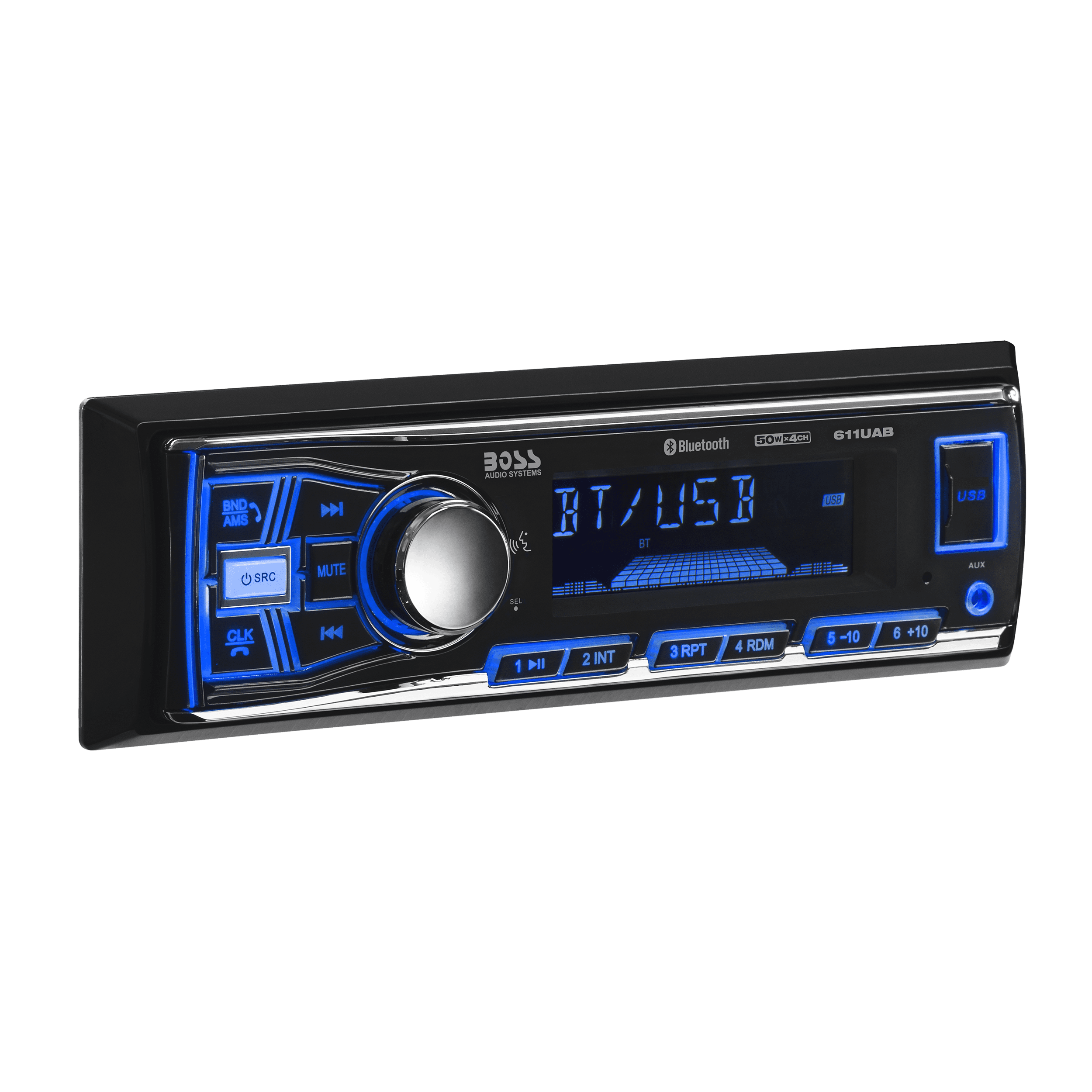 BOSS Audio Systems 638BCK Car Stereo Package with Single Din Stereo and