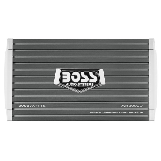 BOSS Audio Systems AR3000D Class D Car Amplifier 3000 Watts, 1 Ohm