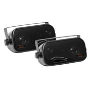 BOSS Audio Systems AVA6200 Enclosed Speaker System, 3-Way, 200 Watts Per Pair