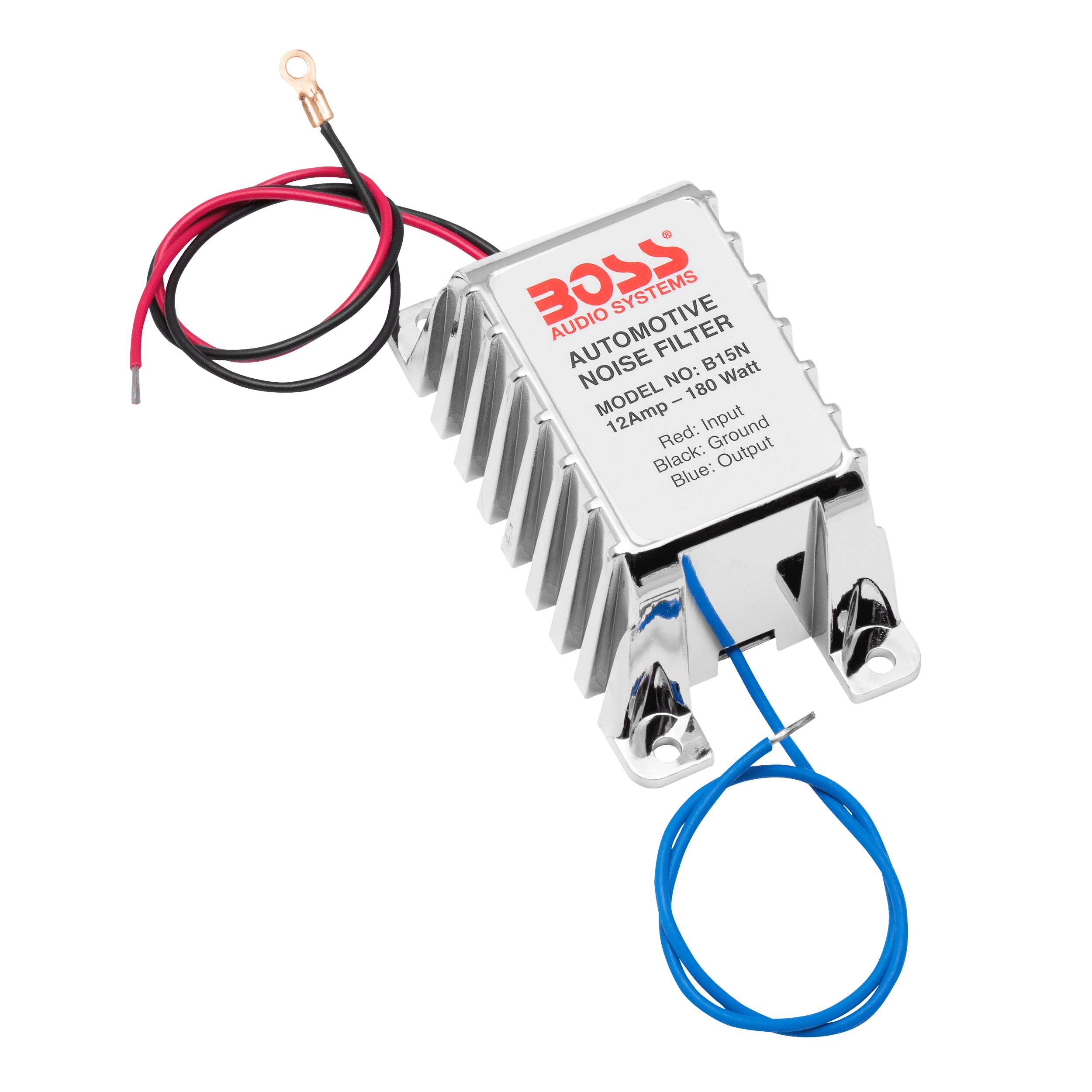 BOSS Audio Systems B15N Noise Filter For Car Audio Sound Systems