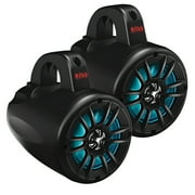 BOSS Audio Systems B40RGB ATV 4  Amplified Bluetooth Waketower IPX5 Speakers