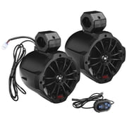 BOSS Audio Systems B62ABT 6.5 Inch Boat Amplified Tower Bluetooth Speakers