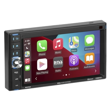 BOSS Audio Systems BCP62 Double Din Car Stereo Apple Carplay, 6.2" Touchscreen Bluetooth Radio