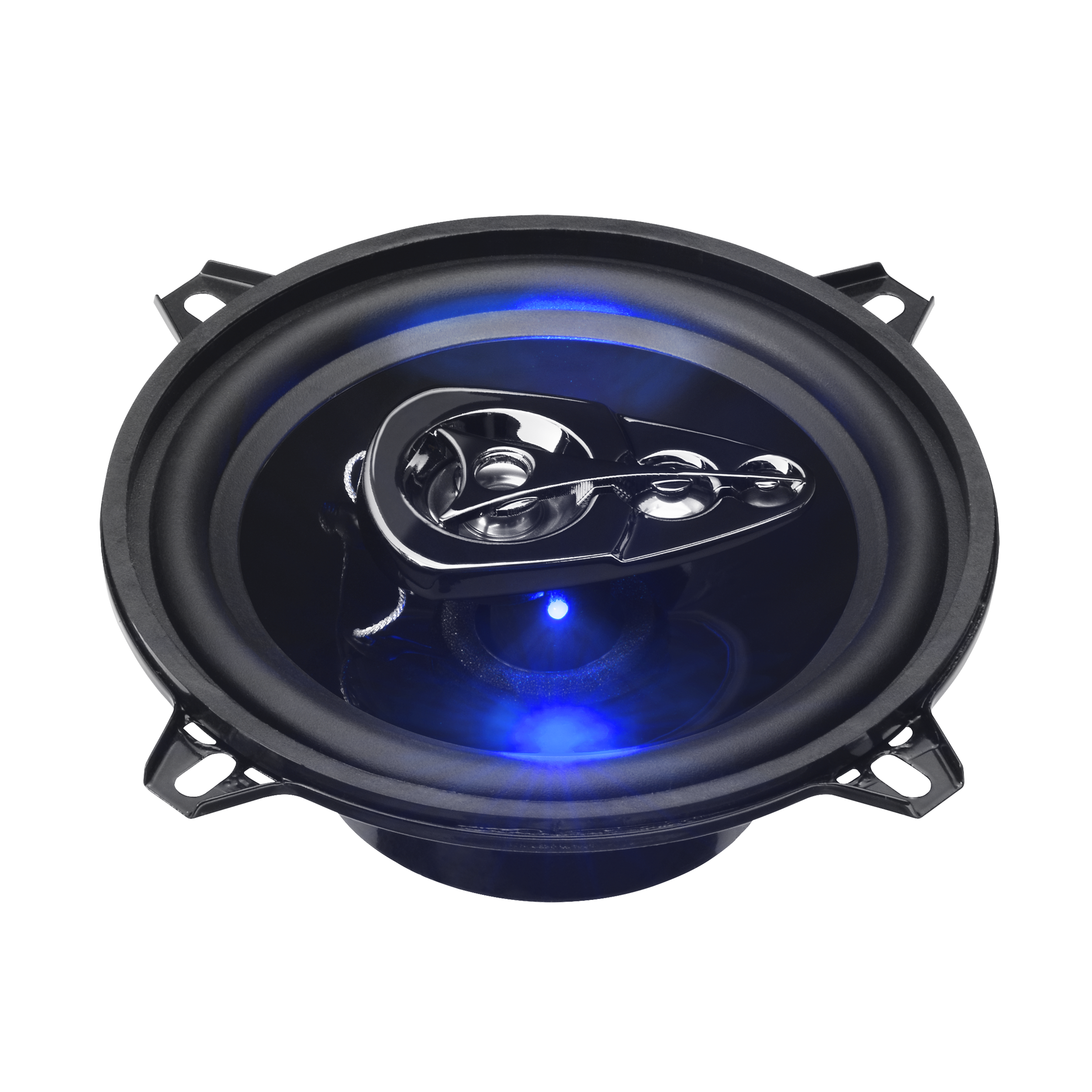BOSS Audio Systems BE524 Rage Series 5.25 Inch Car Stereo Door Speakers - 225 Watts Max, 4 Way, Full Range Audio, Coaxial, Tweeters, Sold in Pairs - image 1 of 14
