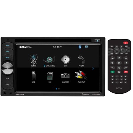 BOSS Audio Systems BV9351B Car Audio Stereo System - 6.2 inch Double Din, Touchscreen, Bluetooth Audio and Calling Head Unit, Aux-in, USB, CD Player, SD, AM FM Radio Receiver, Hook Up To Amplifier