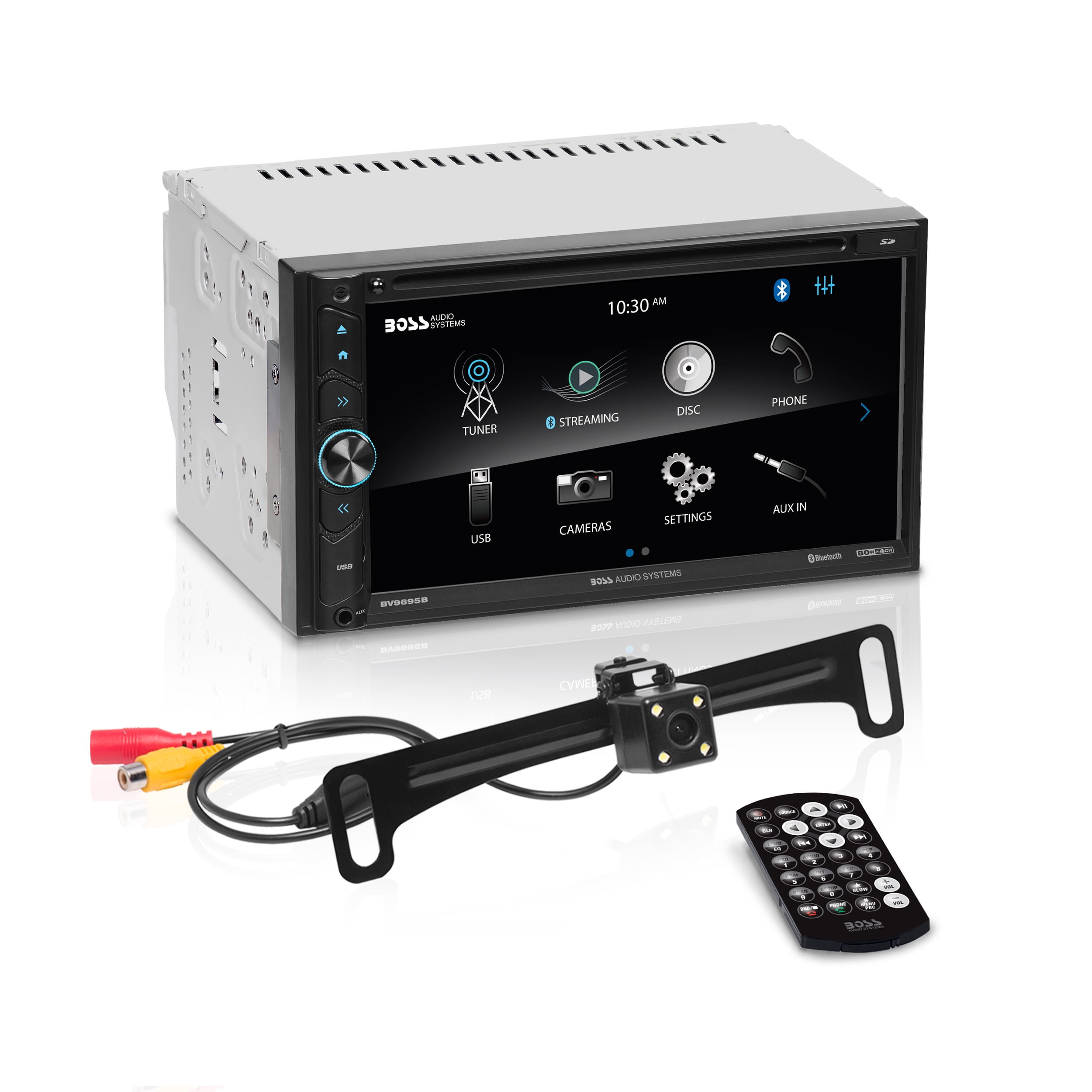 BOSS Audio Systems BVB9695RC Double Din Touchscreen Car Stereo System