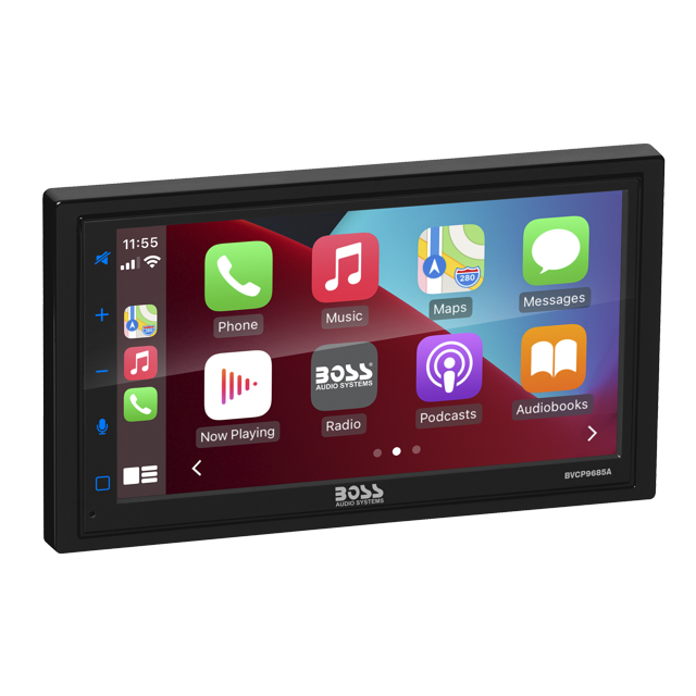 BOSS Audio Systems BVCP9685A 2 Din Apple CarPlay Android Auto Car