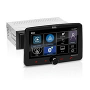 BOSS Audio Systems BVCP9700A- FL Car Stereo - Apple CarPlay, Android Auto, Single Din, 7 Inch Touchscreen, Bluetooth, No CD DVD Player, AM/FM Radio Receiver