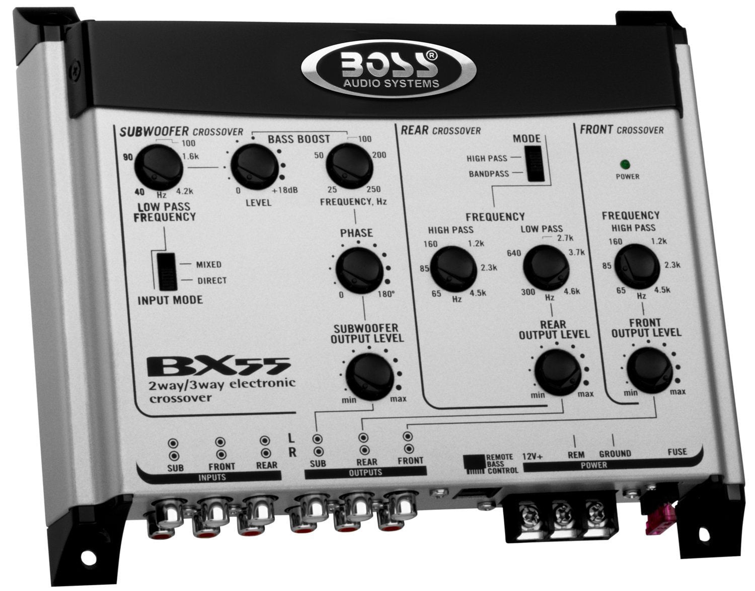 BOSS Audio Systems Pre-Amp Crossovers - Walmart.com