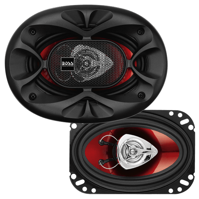 BOSS Audio Systems CH4620 4” x 6” Car Speakers, 200 Watts, Full Range