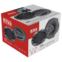 BOSS Audio Systems CH6940B Chaos Series 6 x 9 Inch Car Stereo Door Speakers - 500 Watts Max, 4 Way, Full Range Audio, Tweeters, Coaxial, Sold in Pairs