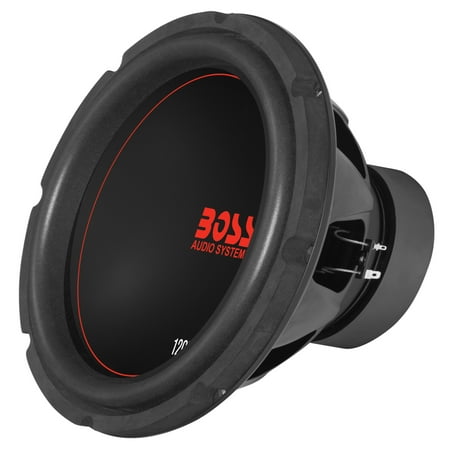 BOSS Audio Systems CXX124DVC 1200 Watt 12” Car Subwoofer, Dual 4 Ohm Voice Coil