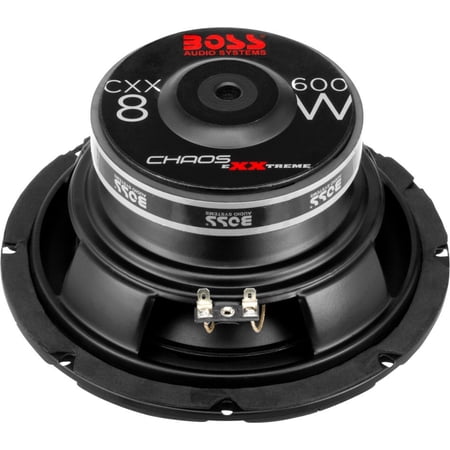 BOSS Audio Systems CXX8 8 Inch Car Audio Subwoofer, 600 Watt Max Power, Single 4 Ohm Voice Coil, Sold Individually