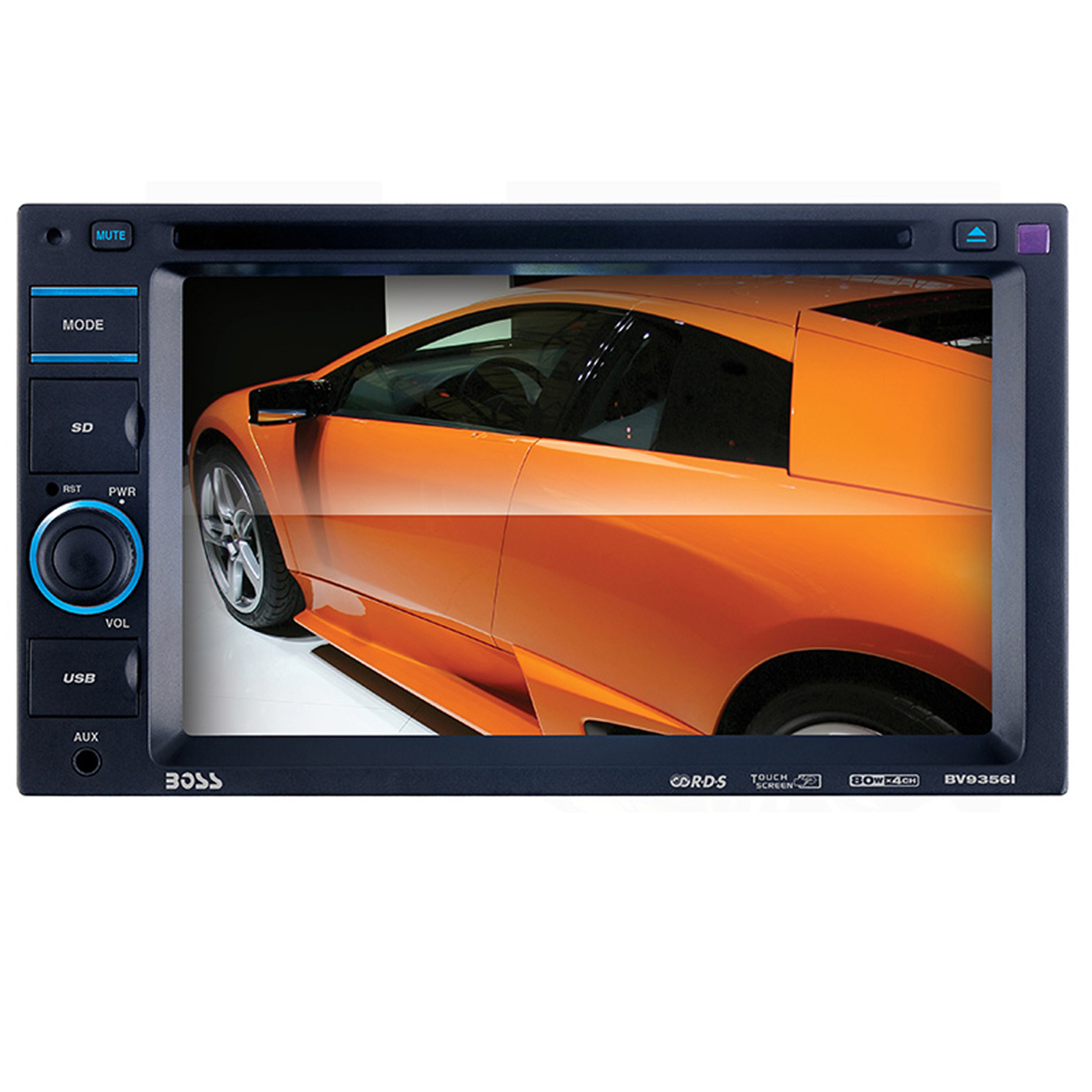 Boss Audio BV9356 Double-DIN DVD/CD RDS Receiver with 6.2" Digital TFT Monitor - image 1 of 6